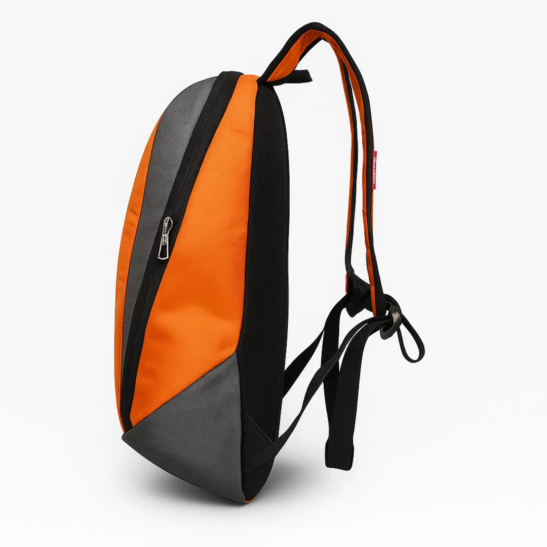 Urban Pro Blaze Compact Daypack – Water-Resistant Laptop Bag (Orange)