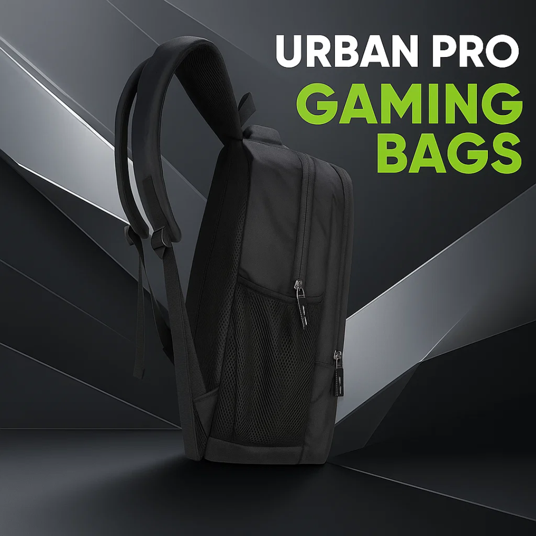 Urban Pro Hacker Black Laptop Backpack