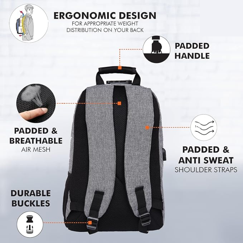 Urban Pro Anti Theft Number Lock Backpack