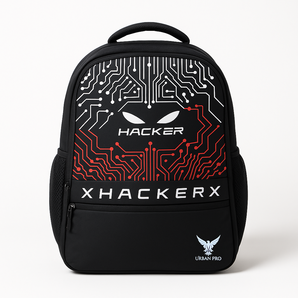 Urban Pro Hacker Black Laptop Backpack